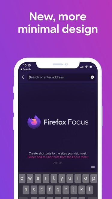 Firefox Focus隐私浏览器iOS版app