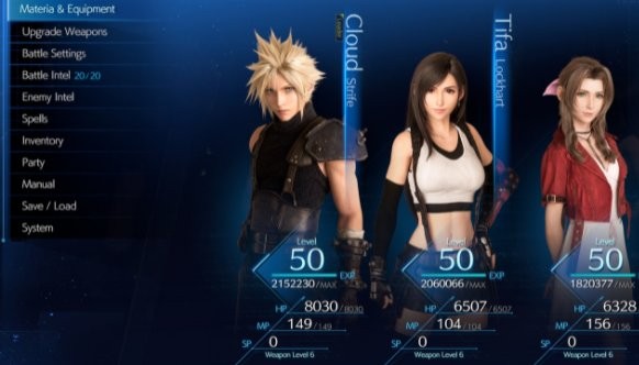 最终幻想7重制版100%进度完美存档