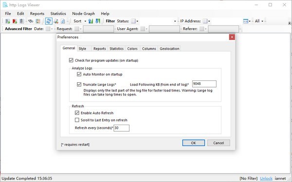 HTTP Logs Viewer(日志分析工具) HTTP Logs Viewer(日志分析工具)