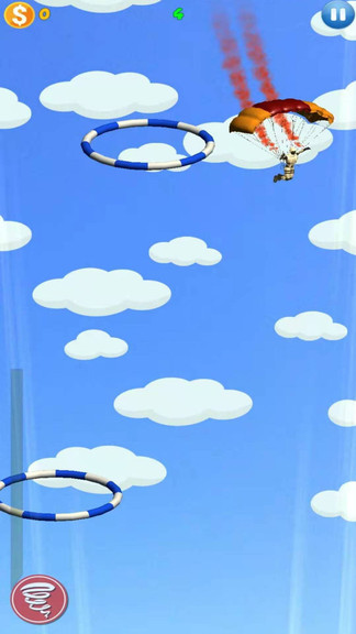 人类跳伞挑战游戏