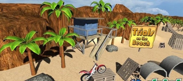 海滩摩托驾驶游戏