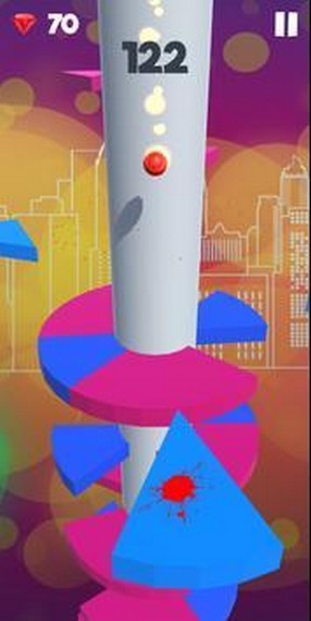 超级螺旋跳球游戏