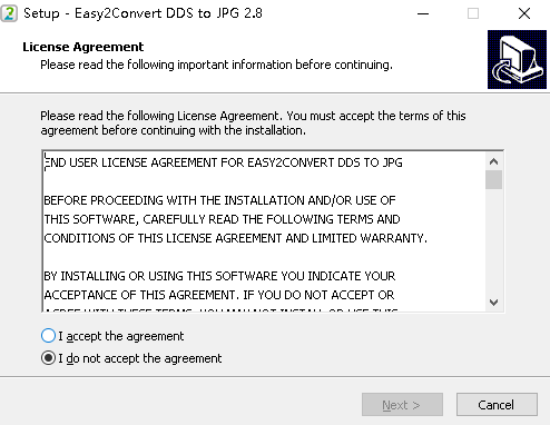 easy2convert dds to jpg安装