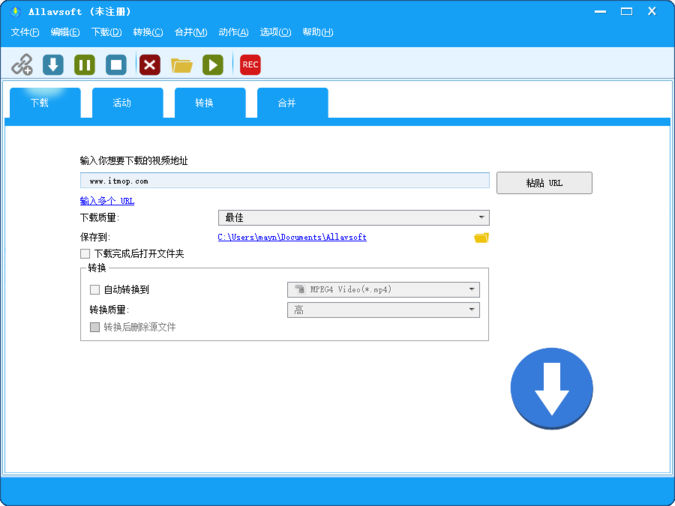  Allavsoft Video Downloader视频下载器使用
