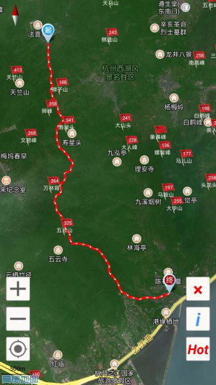 杭州登山地图app下载