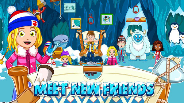 我的小镇滑雪胜地游戏