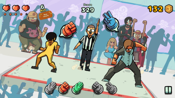 超级石头剪刀布游戏