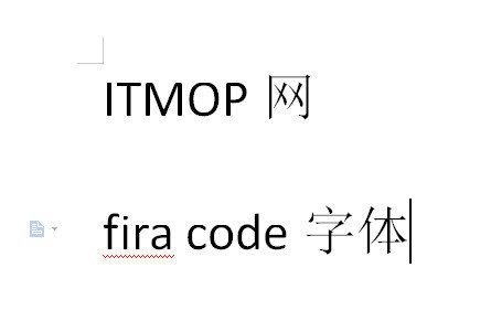 fira code字体