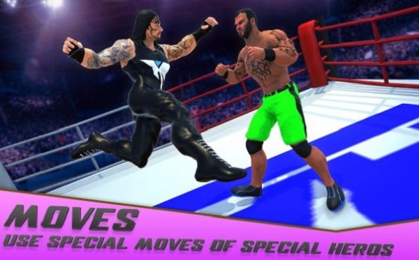 健美摔跤大战游戏