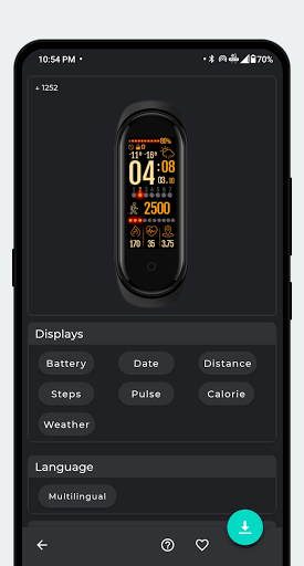 Mi Band 5 Faces Mi Band 5 Faces app