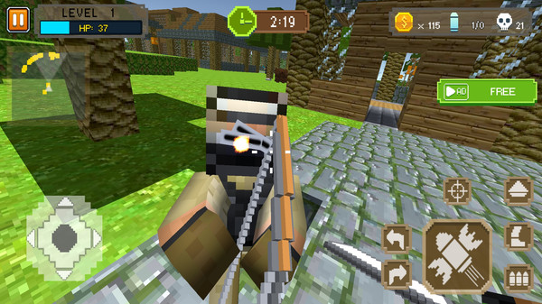 像素射击生存游戏