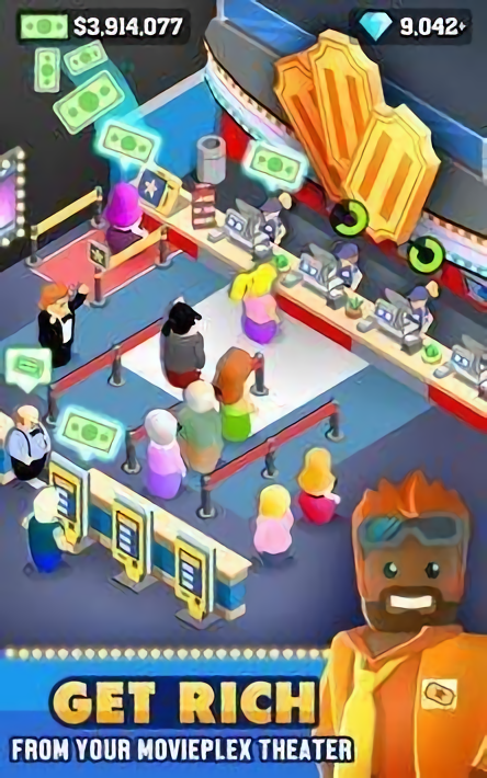 空闲电影管理游戏