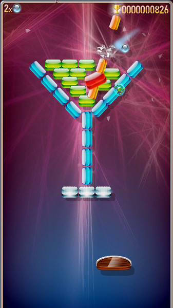 破碎打砖块游戏