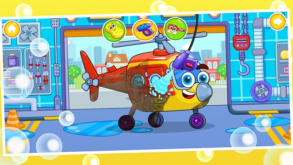 儿童飞机清洗游戏下载