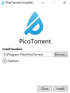 bt下载工具PicoTorrent安装