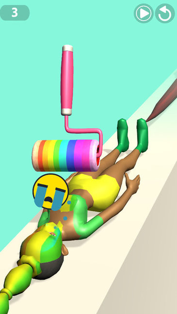 涂色冲冲冲游戏