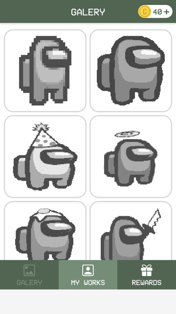 太空狼人像素着色游戏中文版下载