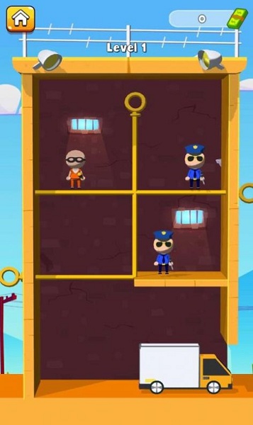 越狱别针救援游戏