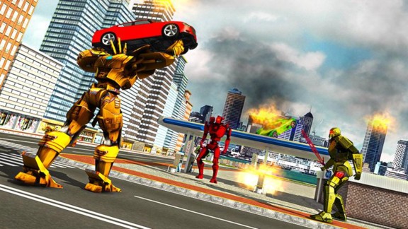 机器人战争英雄3D游戏