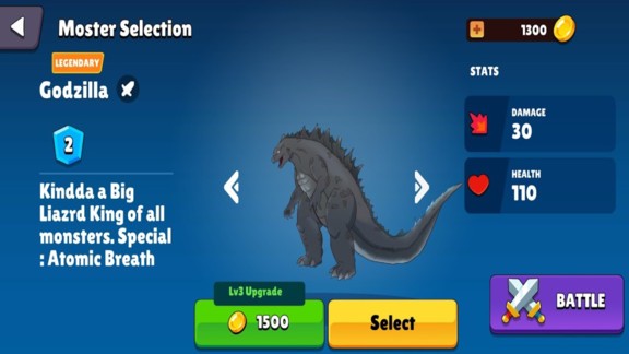 哥斯拉大战金刚联盟游戏