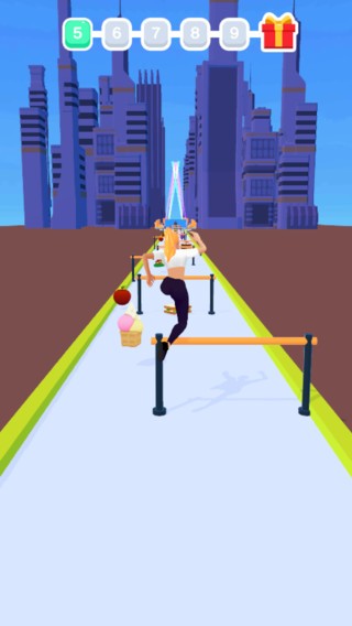 跨栏小姐姐游戏