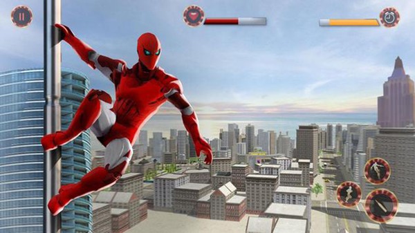 飞铁蜘蛛超级英雄游戏