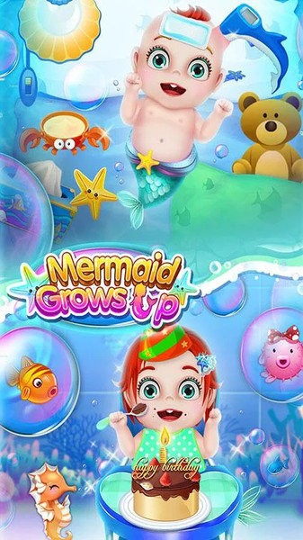 美人鱼成长记录游戏