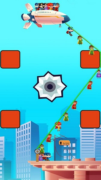 救救英雄绳索游戏