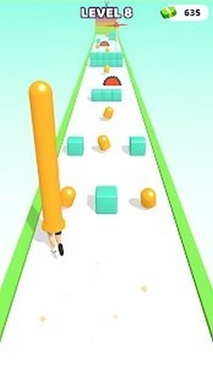 水平增长赛跑游戏