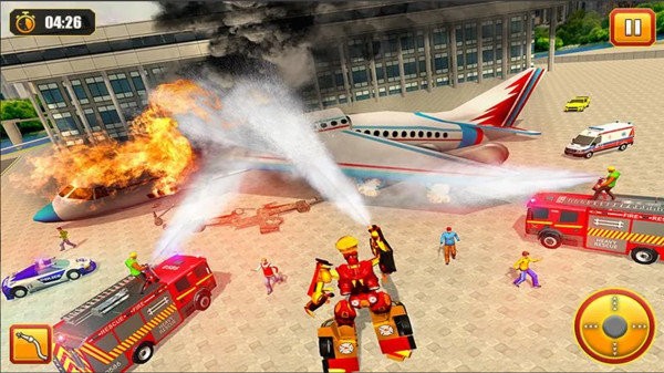 消防机器人游戏