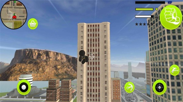 火柴人蝙蝠绳索侠游戏