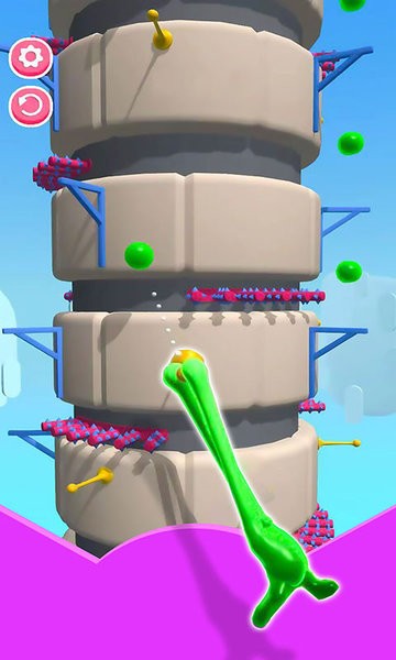 果冻人攀岩游戏