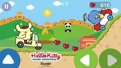 hellokitty赛车游戏