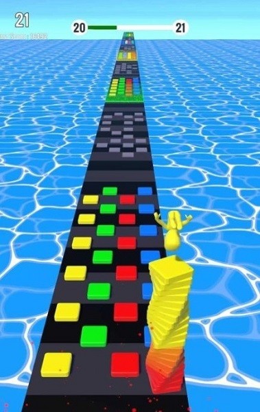 彩色堆栈冲浪者游戏下载