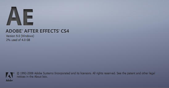 Adobe After Effects CS4