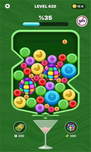 彩色鸡尾酒游戏 消除合成