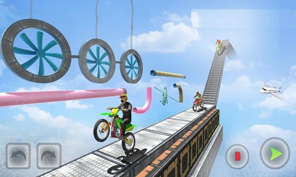 特技摩托车竞速版 特技摩托车竞速版游戏