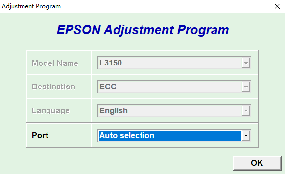 爱普生l3153清零软件