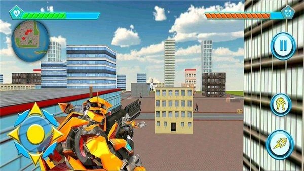 模拟飞行机甲游戏