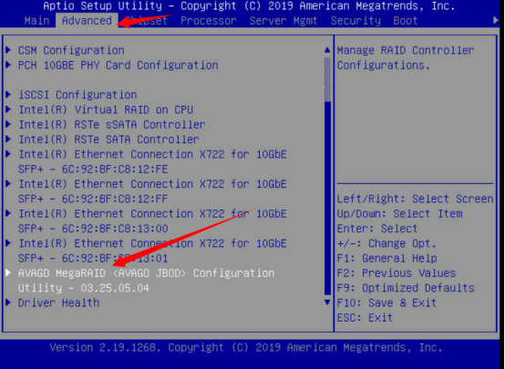 浪潮nf5270m4做raid步骤