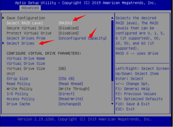 浪潮nf5270m4做raid步骤