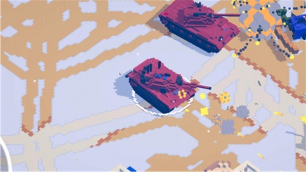 铁头英雄坦克战地游戏