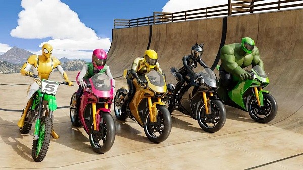 超级摩托特技赛车 超级摩托特技赛车下载