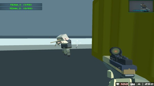 方块特警吃鸡游戏