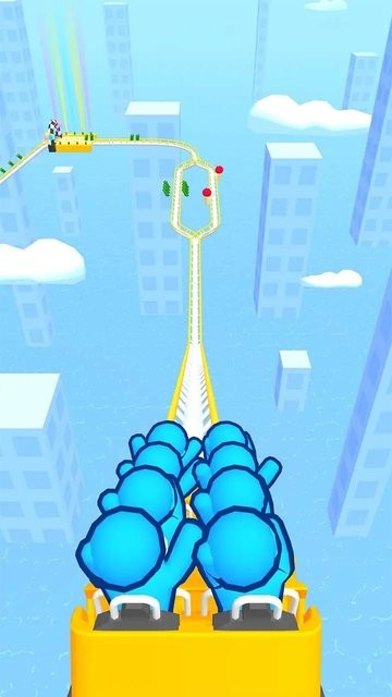 橡皮人云霄飞车游戏