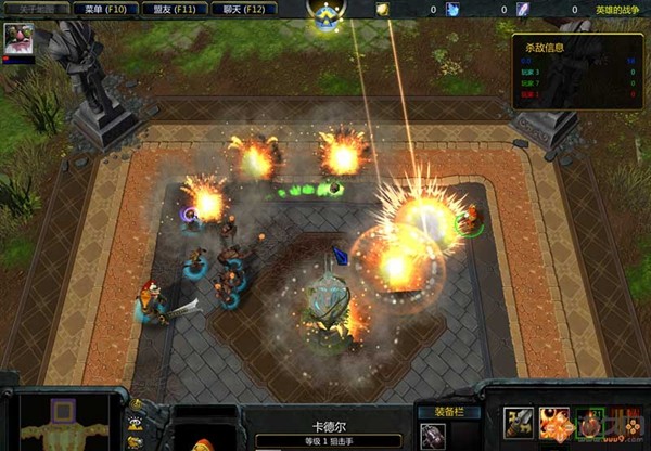 魔兽争霸3英雄的战场地图下载