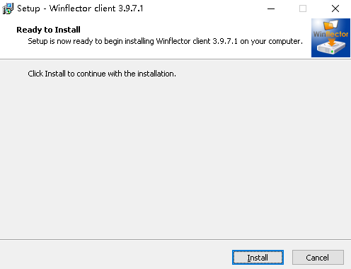 Winflector局域网共享软件安装