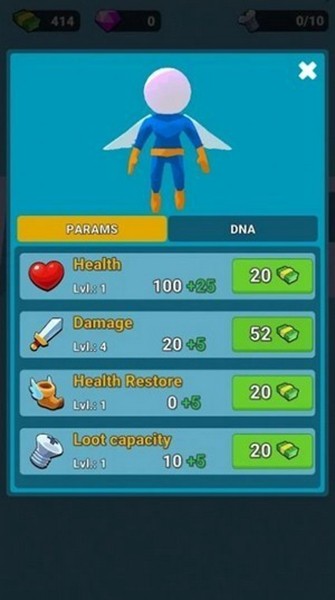 英雄对决地下城机器人游戏