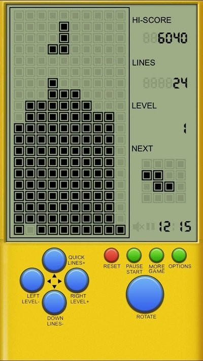 俄罗斯方块掌机(Tetris)
