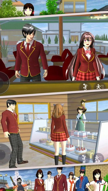 樱花校园动物模拟游戏